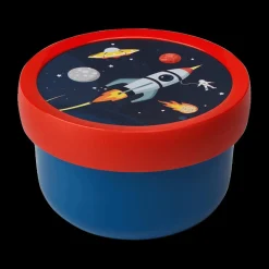 Ygo Fruitbox SPACE 300ml Blauw/Rood| Lunchboxes & Drinkbussen|To Go