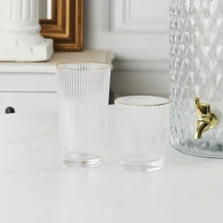 Ygo Glas LIZERET 35cl M/Boord Goud| Glazen