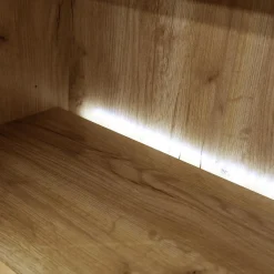 Ygo Glaskast ANTONIO French Oak B133| Vitrinekasten