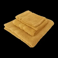Ygo Handdoek MITTE Mustard| Badlinnen & -Matten