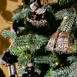 Ygo Hanger BAG Handtas Zwart/Goud Ass.| Kerst