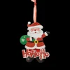 Ygo Hanger HOHOHO Kerstman Hout| Kerst