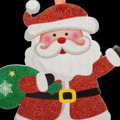 Ygo Hanger HOHOHO Kerstman Hout| Kerst