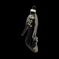 Ygo Hanger SHOE Muiltje Zwart/Goud Ass.| Kerst