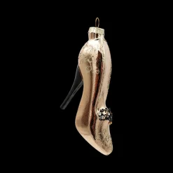 Ygo Hanger SHOE Muiltje Zwart/Goud Ass.| Kerst