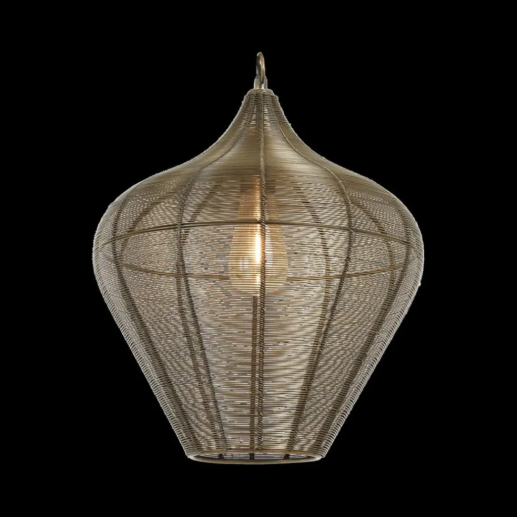 Ygo Hanglamp ALVARO 1Del. Brons L| Hanglampen