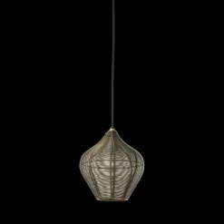 Ygo Hanglamp ALVARO 1Del. Met. Ant. Brons M| Hanglampen