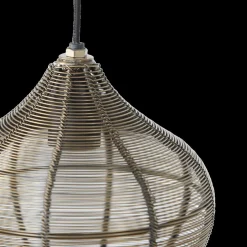 Ygo Hanglamp ALVARO 1Del. Met. Ant. Brons M| Hanglampen