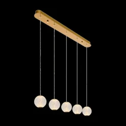 Ygo Hanglamp CINTRA Lang 5Del. Transparant| Hanglampen