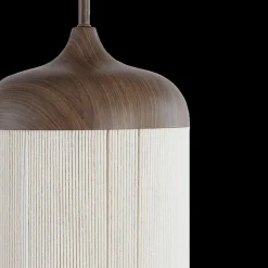 Ygo Hanglamp DANIA 3Del. Bruin/Crème| Hanglampen
