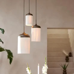 Ygo Hanglamp DANIA S Bruin/Creme| Hanglampen