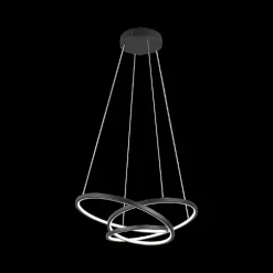 Ygo Hanglamp DARVIN L Met. Zwart| Hanglampen