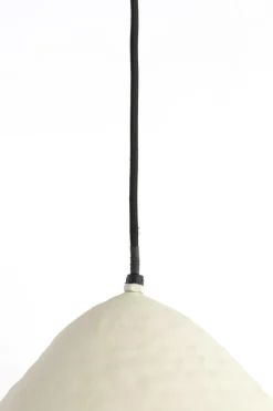Ygo Hanglamp ELIMO Mat Crème S| Hanglampen
