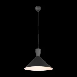 Ygo Hanglamp ENZO Rnd 1Del. Zwart| Hanglampen