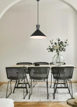 Ygo Hanglamp ENZO Rnd 1Del. Zwart| Hanglampen