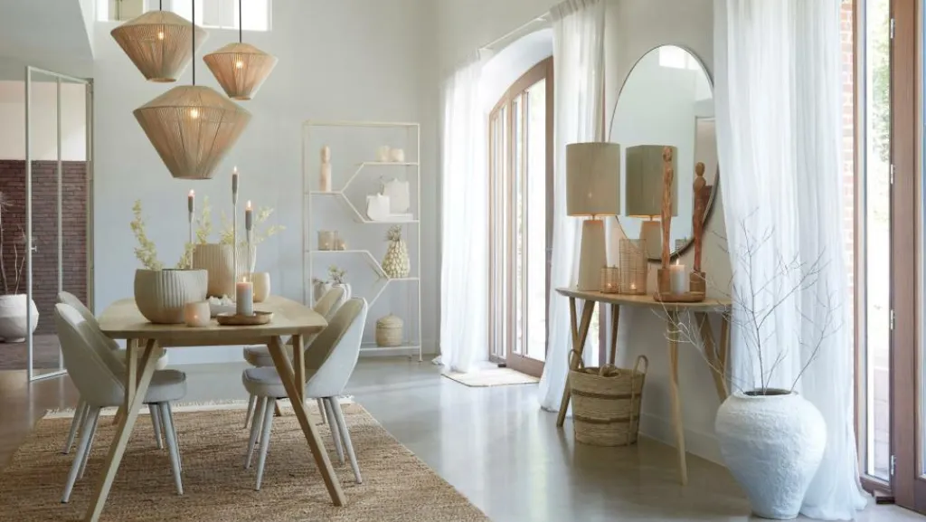 Ygo Hanglamp FELIDA Crème M| Hanglampen