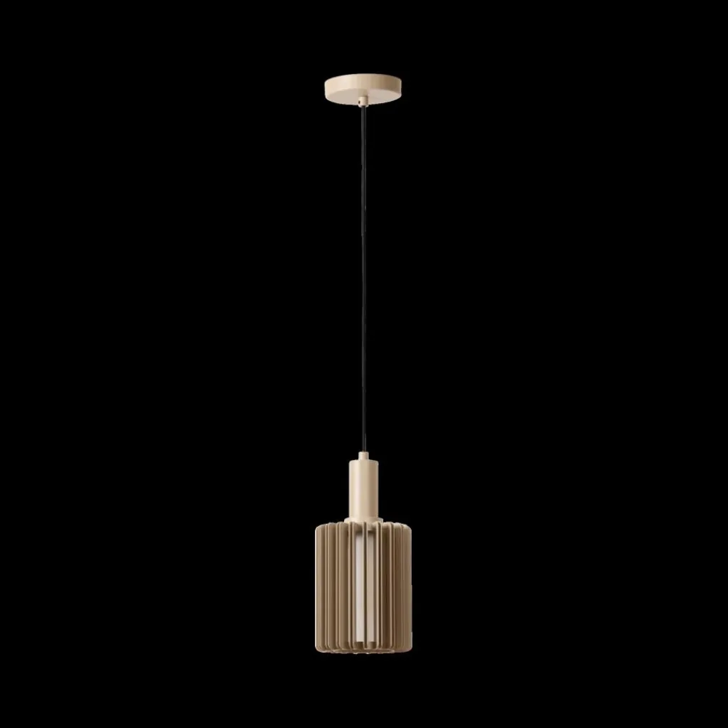 Ygo Hanglamp LAMBRES 1Del. Taupe| Hanglampen