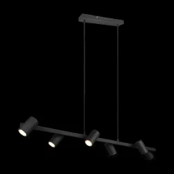 Ygo Hanglamp MARLEY 6-Delig Metaal Zwart| Hanglampen