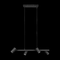 Ygo Hanglamp MARLEY 4-Delig Metaal Zwart| Hanglampen