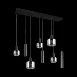Ygo Hanglamp MATARO 8Del. Zwart| Hanglampen