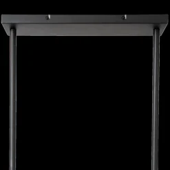 Ygo Hanglamp MILONGA Met. Zwart/Hout| Hanglampen