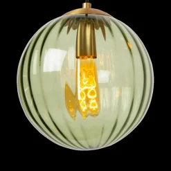 Ygo Hanglamp MONSARAZ 1Del. Glas Groen| Hanglampen