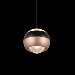 Ygo Hanglamp ORBIT 1Del. Zwart/Coffee| Hanglampen