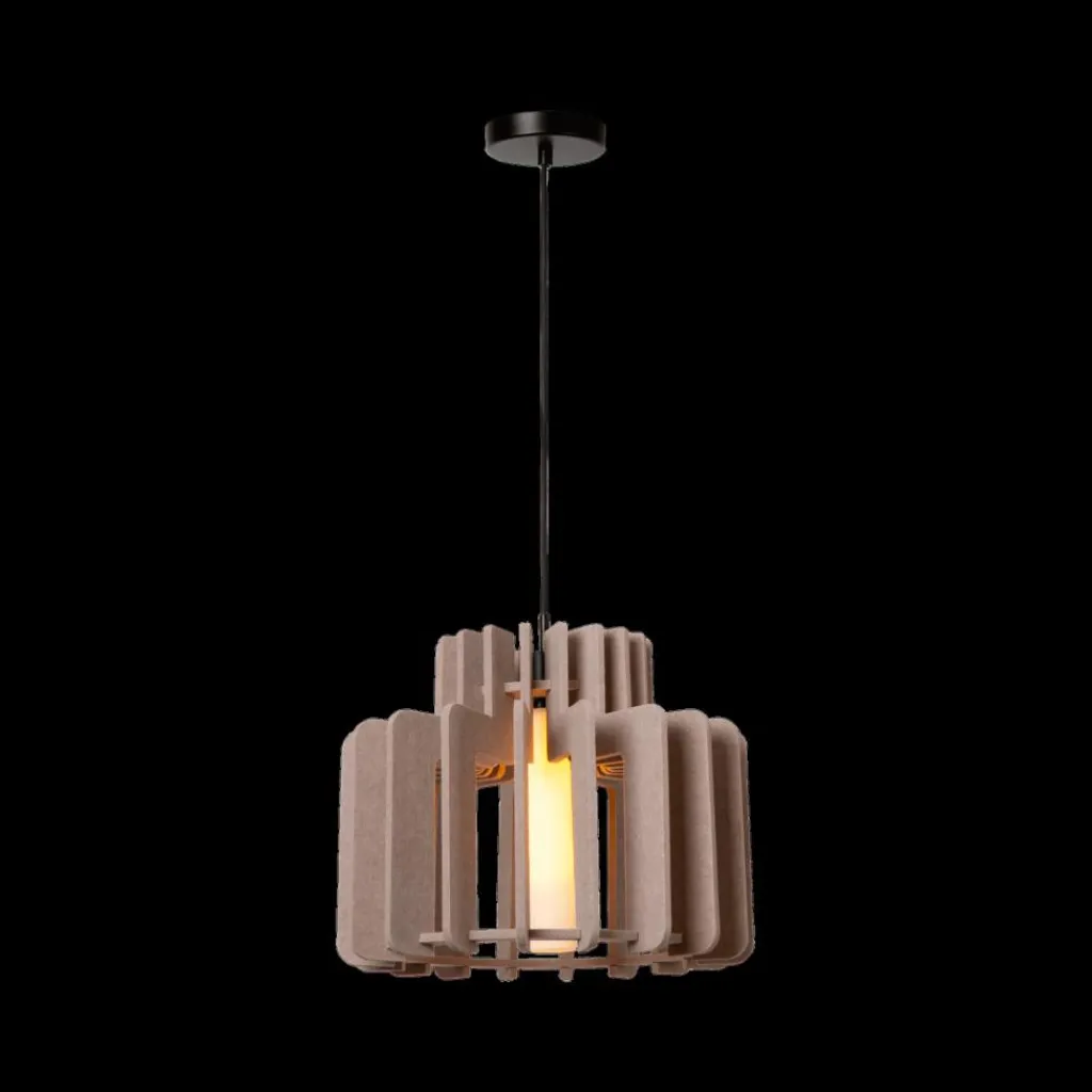 Ygo Hanglamp ROLLO 1Del. Ø40 Taupe| Hanglampen