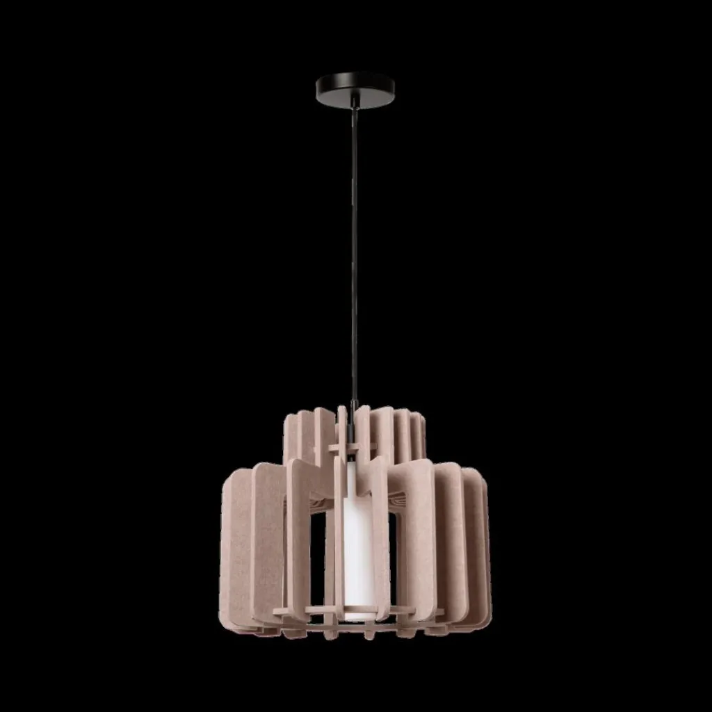 Ygo Hanglamp ROLLO 1Del. Ø40 Taupe| Hanglampen