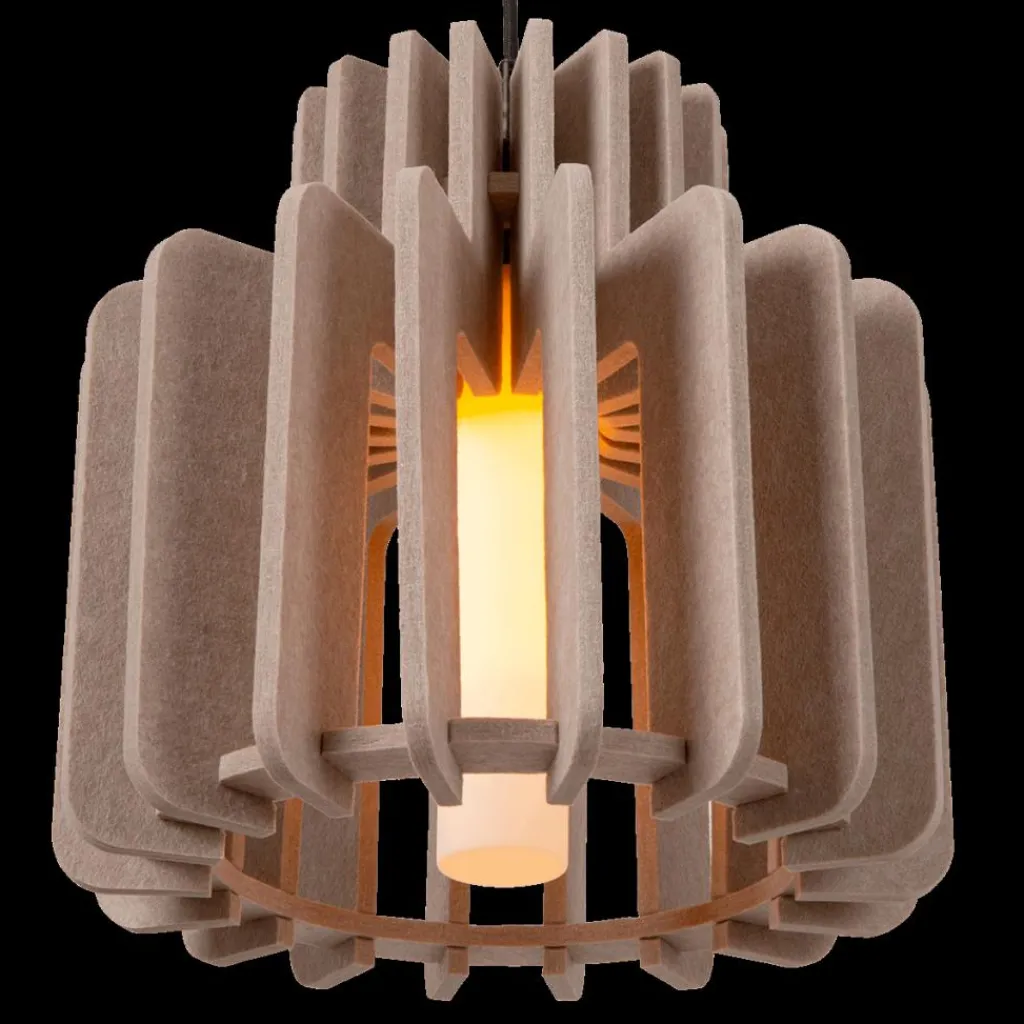 Ygo Hanglamp ROLLO 1Del. Ø40 Taupe| Hanglampen