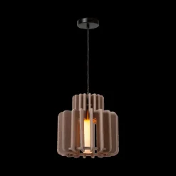 Ygo Hanglamp ROLLO 1Del. Ø31 Taupe| Hanglampen