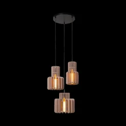 Ygo Hanglamp ROLLO 3Del. Taupe| Hanglampen