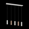 Ygo Hanglamp SOKA 5Del. Metaal Coffee| Hanglampen