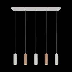Ygo Hanglamp SOKA 5Del. Metaal Coffee| Hanglampen