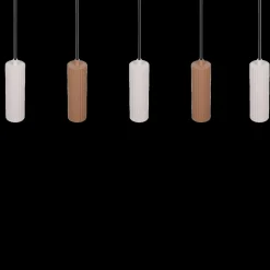 Ygo Hanglamp SOKA 5Del. Metaal Coffee| Hanglampen