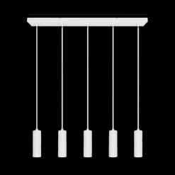 Ygo Hanglamp SOKA 5Del. Metaal Wit| Hanglampen