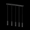 Ygo Hanglamp SOKA 5Del. Metaal Zwart| Hanglampen