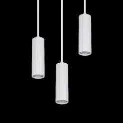 Ygo Hanglamp SOKA 3Del. Metaal Wit| Hanglampen