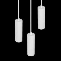 Ygo Hanglamp SOKA 3Del. Metaal Wit| Hanglampen