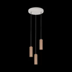 Ygo Hanglamp SOKA 3Del. Metaal Coffee| Hanglampen