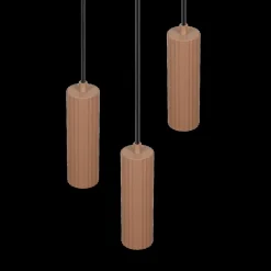 Ygo Hanglamp SOKA 3Del. Metaal Coffee| Hanglampen