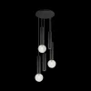 Ygo Hanglamp TABOO 5Del. Zwart| Hanglampen