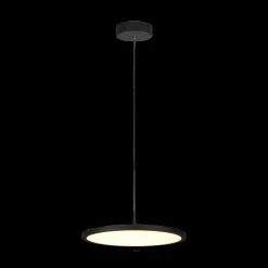 Ygo Hanglamp TRAY 1Del. Met. Mat Zwart| Hanglampen