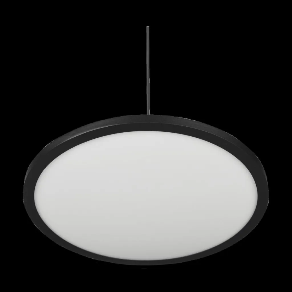 Ygo Hanglamp TRAY 1Del. Met. Mat Zwart| Hanglampen