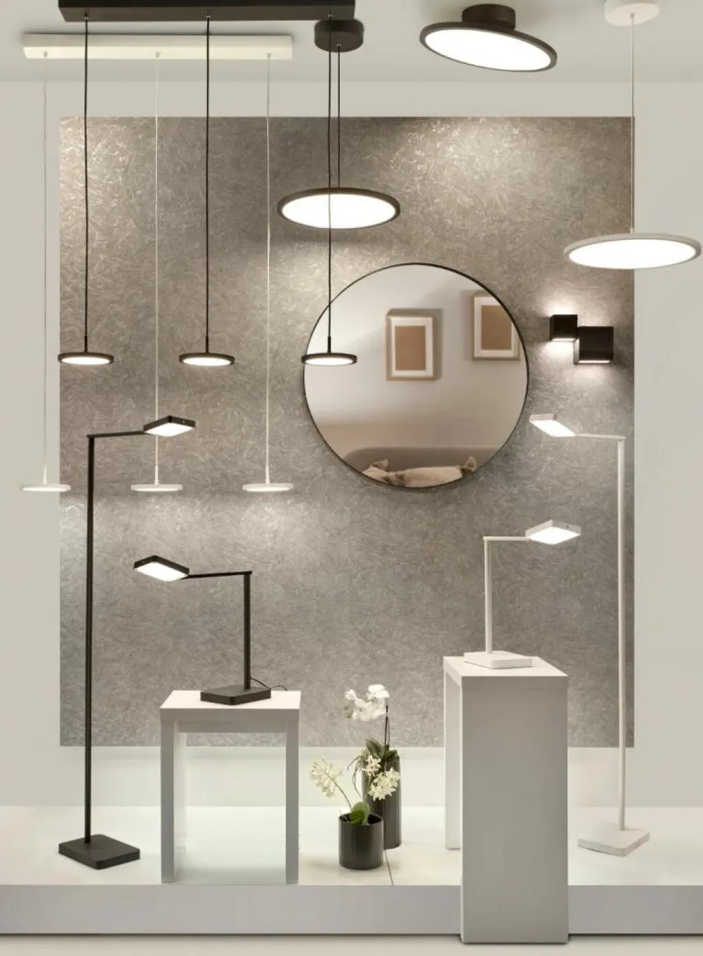 Ygo Hanglamp TRAY 1Del. Met. Mat Zwart| Hanglampen