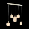 Ygo Hanglamp TUFIA 5Del. Linnen Crème| Hanglampen