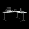 Ygo Hoekbureau Verstelbaar LIFT UP 180x177 Wit| Bureaus