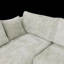 Ygo Hoeksalon ACHIEL Longchair Links Turtledove B313| Hoeksalons