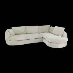Ygo Hoeksalon ACHIEL Longchair Rechts Turtledove B313| Hoeksalons