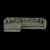 Ygo Hoeksalon AMIGO Longchair Links Olive B300| Hoeksalons